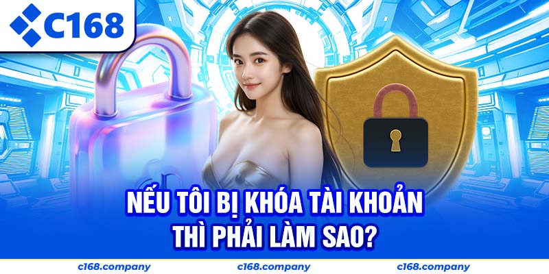 Nếu tôi bị khóa tài khoản thì phải làm sao?
